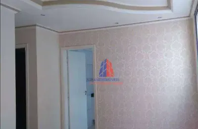 Apartamento com 2 dormitórios à venda, 49 m² por r$ 200.000 - residencial aline - conserva - americana/sp