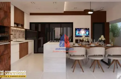 Casa com 3 dormitórios à venda, 275 m² por r$ 2.500.000,00 - loteamento residencial jardim villagio - americana/sp