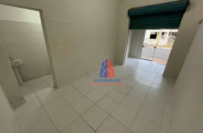 Salão para alugar, 30 m² por r$ 860,00/mês - vila dainese - americana/sp