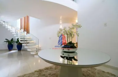 Sobrado com 3 dormitórios à venda, 618 m² por r$ 2.900.000,00 - jardim primavera - santa bárbara d'oeste/sp