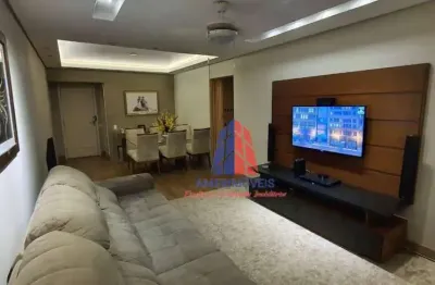 Apartamento com 3 dormitórios à venda, 108 m² por r$ 500.000,00 - vila santa catarina - americana/sp