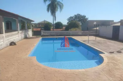 Chácara com 3 dormitórios à venda, 1000 m² por r$ 880.000,00 - vale das paineiras - americana/sp