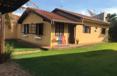 Chácara com 3 dormitórios à venda, 1000 m² por r$ 950.000,00 - residencial praia dos namorados - americana/sp
