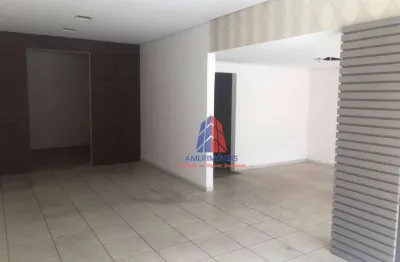 Salão para alugar, 138 m² por r$ 4.900,00/mês - centro - americana/sp