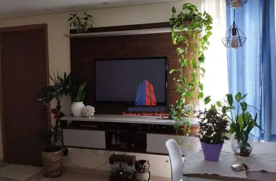 Apartamento com 2 dormitórios à venda, 45 m² por r$ 190.000,00 - morada do sol - americana/sp
