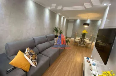 Apartamento com 3 dormitórios à venda, 110 m² por r$ 670.000,00 - jardim colina - americana/sp