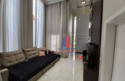 Casa com 3 dormitórios à venda, 220 m² por r$ 2.200.000,00 - jardim portal da colina - americana/sp