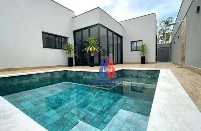 Casa com 3 dormitórios à venda, 270 m² por r$ 2.500.000,00 - loteamento residencial jardim villagio - americana/sp