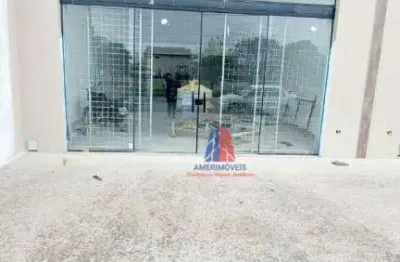 Salão para alugar, 154 m² por r$ 5.500,00/mês - jardim são josé - americana/sp