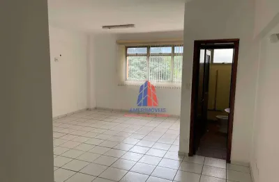 Sala para alugar, 48 m² por r$ 1.251,53/mês - centro - americana/sp