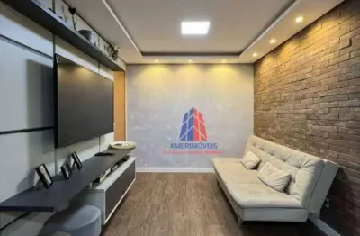 Apartamento com 2 dormitórios à venda, 42 m² por r$ 246.000,00 - jardim bertoni - americana/sp
