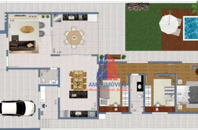 Casa com 3 dormitórios à venda, 158 m² por r$ 1.350.000,00 - jardim europa iv - santa bárbara d'oeste/sp