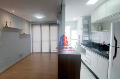 Apartamento com 2 dormitórios à venda, 52 m² por r$ 382.000,00 - centro - americana/sp