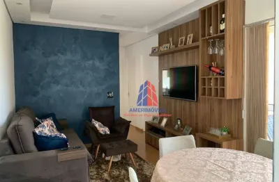 Apartamento com 2 dormitórios à venda, 50 m² por r$ 240.000,00 - planalto do sol ii - santa bárbara d'oeste/sp