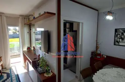 Apartamento com 3 dormitórios à venda, 83 m² por r$ 480.000,00 - santa cruz - americana/sp