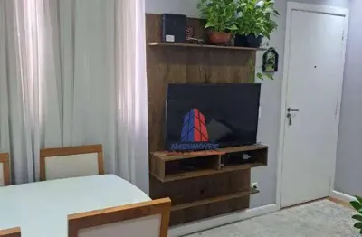 Apartamento com 2 dormitórios à venda, 46 m² por r$ 195.000,00 - jardim recanto - americana/sp