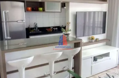 Apartamento com 2 dormitórios à venda, 50 m² por r$ 266.000,00 - jardim lizandra - americana/sp