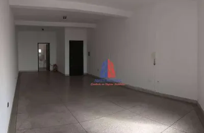 Sala para alugar, 50 m² por r$ 765,00/mês - vila santa catarina - americana/sp