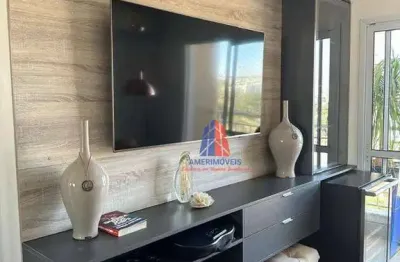 Apartamento com 2 dormitórios à venda, 57 m² por r$ 373.000,00 - jardim são domingos - americana/sp
