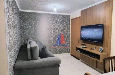 Apartamento com 2 dormitórios à venda, 43 m² por r$ 200.000,00 - jardim bertoni - americana/sp