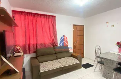 Apartamento com 2 dormitórios à venda, 48 m² por r$ 130.000,00 - parque residencial do lago - santa bárbara d'oeste/sp