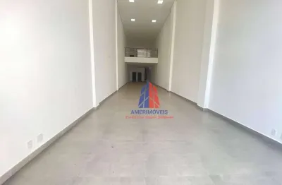 Salão para alugar, 230 m² por r$ 11.320,00/mês - jardim girassol - americana/sp