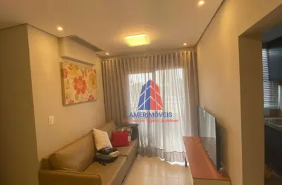 Apartamento com 3 dormitórios à venda, 68 m² por r$ 460.000,00 - jardim terramérica i - americana/sp
