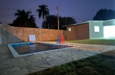 Chácara com 2 dormitórios à venda, 500 m² por r$ 480.000,00 - chácaras pinheirinho - santa bárbara d'oeste/sp