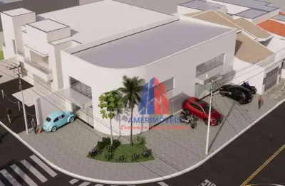 Salão para alugar, 284 m² por r$ 12.180,00/mês - jardim terramérica i - americana/sp