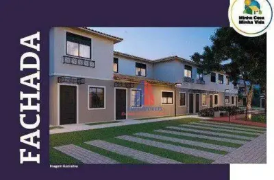 Casa com 2 dormitórios à venda, 44 m² por r$ 265.800,00 - pacaembu - americana/sp