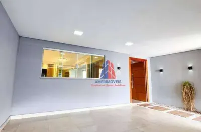 Casa com 3 dormitórios à venda, 100 m² por r$ 590.000,00 - parque nova carioba - americana/sp