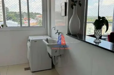 Apartamento com 3 dormitórios à venda, 75 m² por r$ 498.000,00 - santa cruz - americana/sp