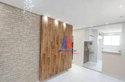 Apartamento com 2 dormitórios, 46 m² - venda por R$ 265.000,00 ou aluguel por R$ 1.771,00/mês - Loteamento Industrial Machadinho - Americana/SP