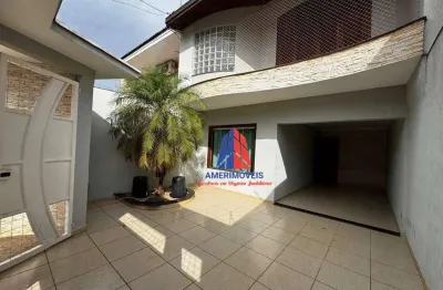 Sobrado com 3 dormitórios à venda, 184 m² por r$ 698.000,00 - jardim boer i - americana/sp