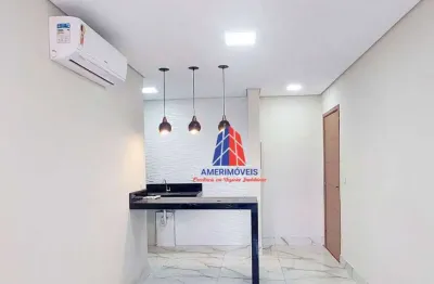 Apartamento com 2 dormitórios à venda, 59 m² por r$ 400.000,00 - balneário salto grande - americana/sp