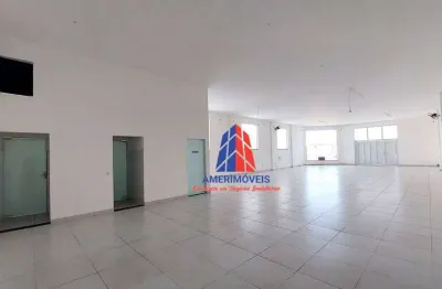 Salão para alugar, 246 m² por r$ 8.267,00/mês - vila são pedro - americana/sp