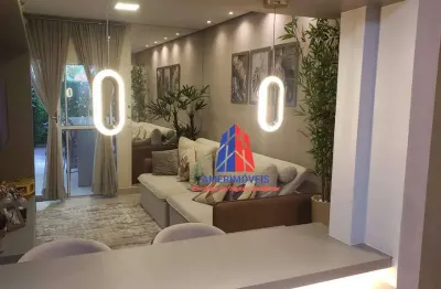 Apartamento com 2 dormitórios à venda, 110 m² por r$ 490.000,00 - vila rehder - americana/sp