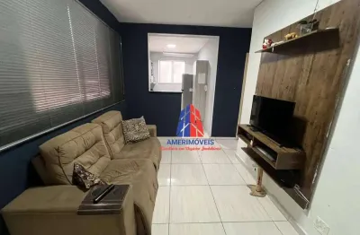 Apartamento com 2 dormitórios à venda, 50 m² por r$ 192.500 - loteamento industrial machadinho - americana/sp