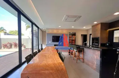 Sobrado com 4 dormitórios à venda, 390 m² por r$ 3.690.000,00 - condomínio terras do imperador - americana/sp