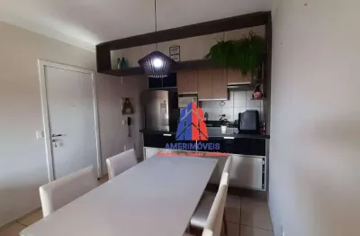 Apartamento com 2 dormitórios à venda, 69 m² por r$ 420.000,00 - vila santa catarina - americana/sp