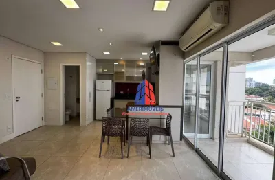 Apartamento com 1 dormitório para alugar, 49 m² por r$ 3.790,00/mês - santo antônio - americana/sp