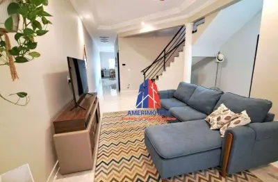 Sobrado com 4 dormitórios à venda, 305 m² por r$ 1.100.000 - jardim paulistano - americana/sp