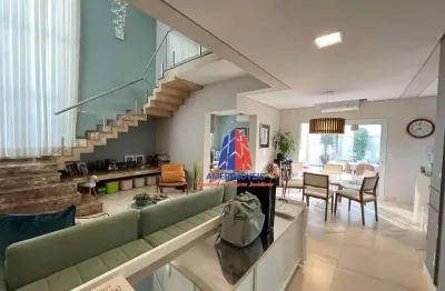 Sobrado com 3 dormitórios à venda, 208 m² por r$ 2.400.000,00 - jardim portal da colina - americana/sp