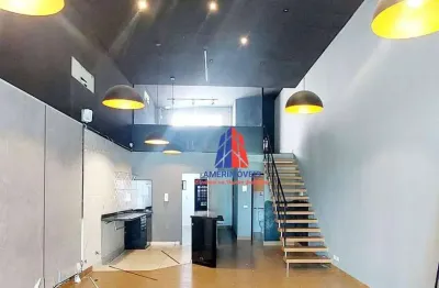 Salão para alugar, 144 m² por r$ 4.180,00/mês - cidade jardim - americana/sp