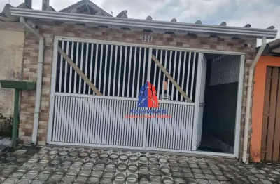 Casa com 2 dormitórios à venda, 49 m² por r$ 290.000,00 - balneário santa eugênia - mongaguá/sp