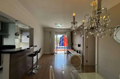 Apartamento com 3 dormitórios à venda, 70 m² por r$ 470.000 - vila jones - americana/sp