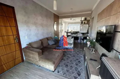 Apartamento com 3 dormitórios à venda, 89 m² por r$ 350.000 - jardim terramérica ii - americana/sp