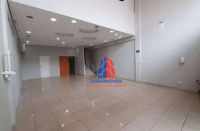 Salão para alugar, 130 m² por r$ 3.696,88/mês - centro - americana/sp