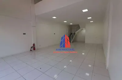 Salão para alugar, 130 m² por r$ 3.634,68/mês - centro - americana/sp