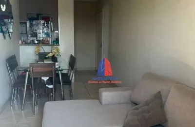 Apartamento com 3 dormitórios à venda, 57 m² por r$ 310.000 - jardim bela vista - americana/sp